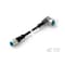 Te Connectivity Sensor Cables / Actuator Cables M12 Angld Sckt To M12 Strght Plg 3 Led 3-2273126-1 - alternate 1
